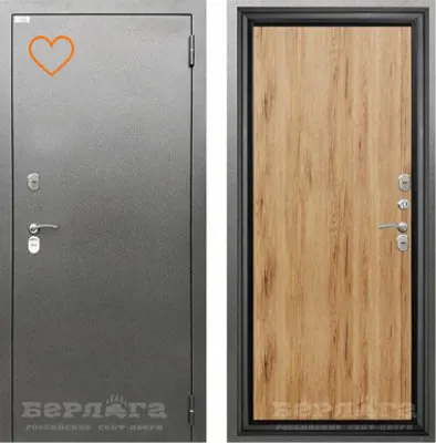 Фото №0 Сейф-дверь берлога 3к термо серебро с терморазрывом антик/рустик соломенный