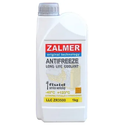 Фото №0 Антифриз Zalmer LLC ZR3500 желтый
