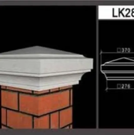 Фото №0 Крышка на столб LK28A