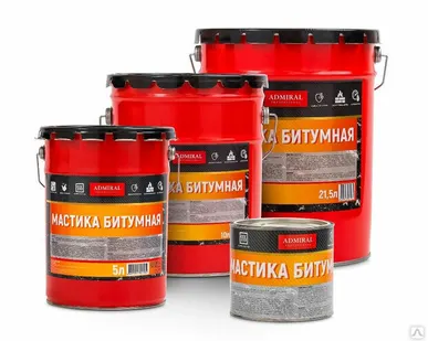 фото Мастика битумная Admiral 5 л