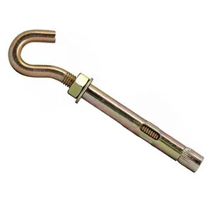 фото Анкер болт с крюком 8*45мм М6 сталь 3шт