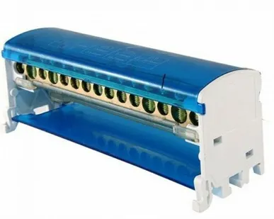 фото ШИНА 'N' на DIN в корпусе (кросс-модуль) 2х15 TDM