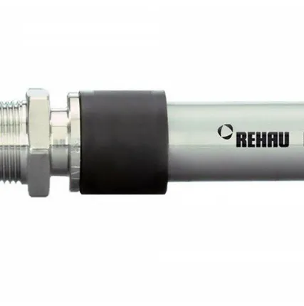 Фото №0 Труба PEXa 25*3,7 REHAU Stabil RAUTITAN (100м) с кислородным барьером, серая