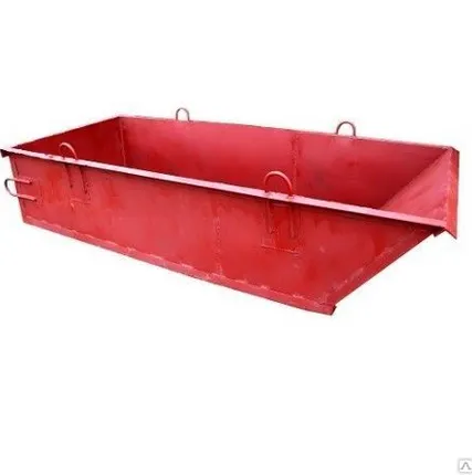 Фото №0 Тара для раствора и сыпучих стройматериалов ТР-3м3