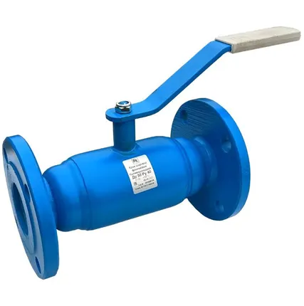 Фото №0 Кран стальной шаровой цельносварной PR DN 150 PN 16, 380мм, стандартнопроходной, фланцевый с ручкой