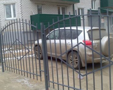 фото Решетка заборная