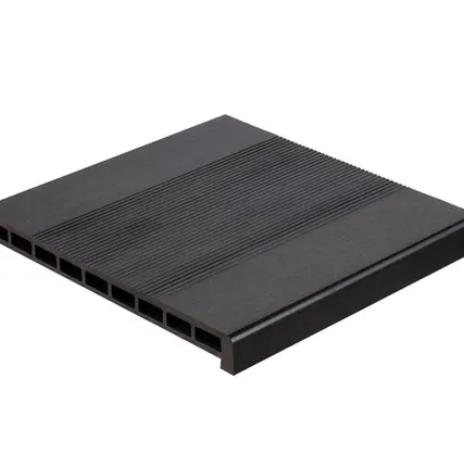 Фото №0 ГРАФИТ Ступень пустотелая ДПК (брашированная) (3000 х 320 х 25 мм) шт=0,96м? POLYWOOD