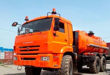 фото Автотопливозаправщик- 11 куб, один отсек шасси КАМАЗ-43118-3027-46
