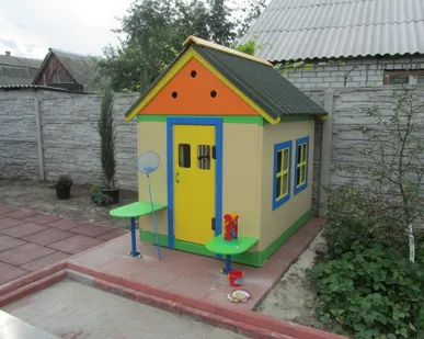 фото Детский игровой домик для детей