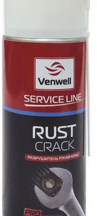 фото Разрушитель ржавчины Venwell Rust - Crack (аэрозоль) 500 мл