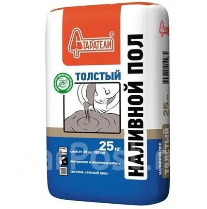 Фото №0 Наливной пол Старатели Быстротвердеющий (5-100мм) 25 кг (1/49)