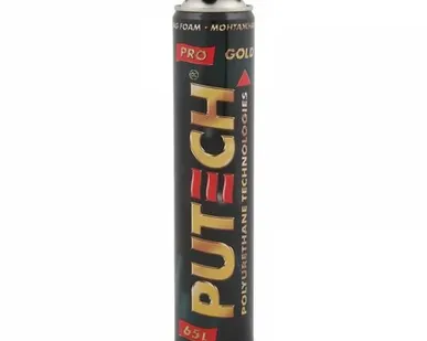 фото Пена монтажная PUTECH про Gold 850 мл. проф. 65 л ЗИМА (16шт/кор)