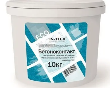 фото Грунтовка Бетоноконтакт IN-TECK ECO