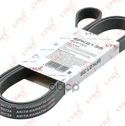 Фото №0 Ремень Поликлиновый LYNXauto арт. 6PK2138