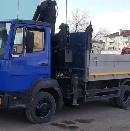Фото №0 Авто-манипулятор Mercedes 814D (5 тн)