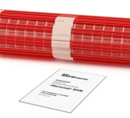 Фото №0 Нагревательный мат Warmstad WSM-400-2.7 150Вт/м2 400Вт, 2.7 м2, 540х50 см