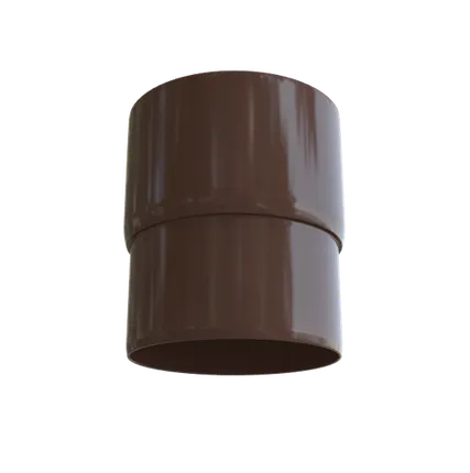 Фото №0 КОРИЧНЕВЫЙ Муфта трубы ПВХ колл. ЭЛИТ 36шт/уп АЛЬТА-ПРОФИЛЬ