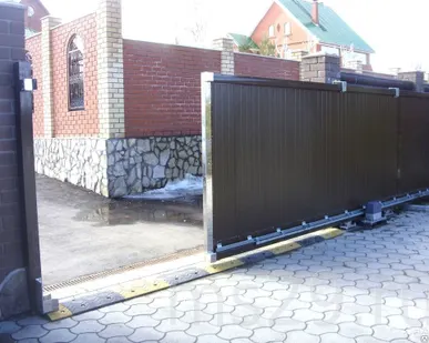 фото Ворота откатные An-Motors