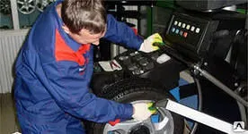 Фото №0 Шиномонтаж литые диски - радиус 16