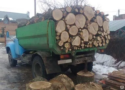 Фото №0 Дрова из тополя