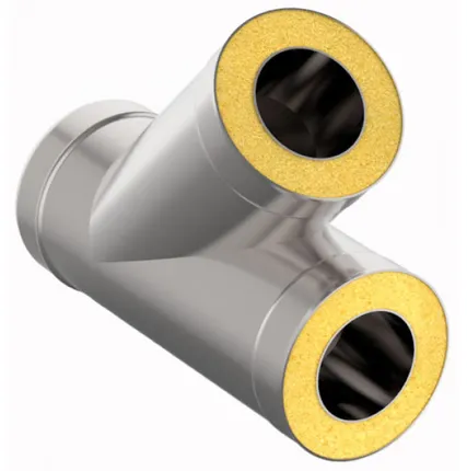 Фото №0 Сэндвич-тройник 135° d 150х230, Н+Оц, 0,8 мм 0,5 мм