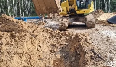 Фото №2 Аренда гусеничного экскаватора