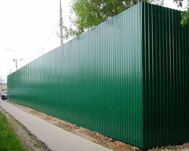 фото Сверхпрочные заборы на ямочном фундаменте