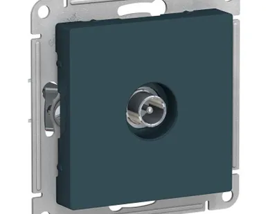 фото Механизм розетки TV оконечной AtlasDesign 1DB изумруд SchE ATN000891