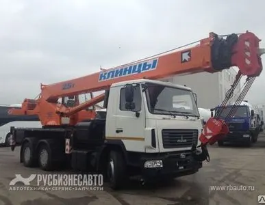 фото КС 55713-6К-1 автокран 25т. (МАЗ-6312) Евро-4.