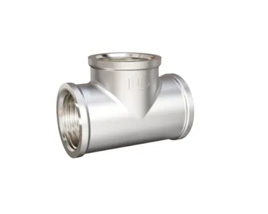 фото Тройник LD Pride DN15 (1/2") ВР/ВР/ВР латунь никель