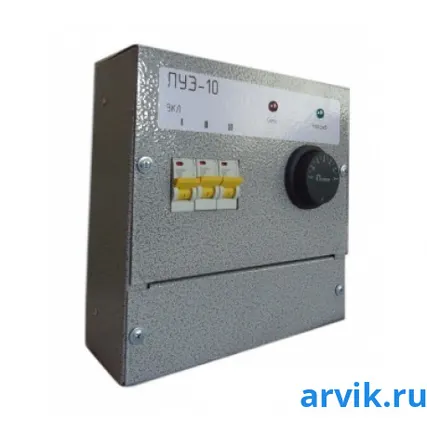 Фото №0 Пульт управления электронагревателями Делсот ПУЭ-10