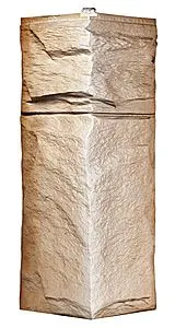 фото Угол к фасадной панели Т-сайдинг Леон двухцветная покраска