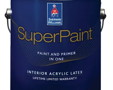 фото Краска SW SuperPaintInteriorLatex Flat Супер Пэйнт Интерьер Латекс Мат