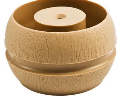 фото Опора меб. пласт. бочонок h47 бук (5342) РП