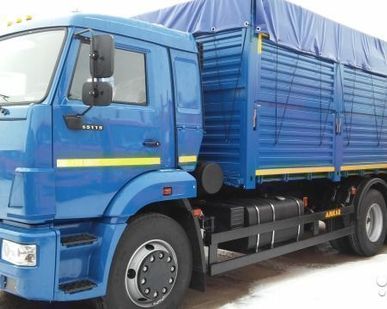 фото Бортовой автомобиль КАМАЗ 6387-01 бортовой зерновоз (на шасси КАМАЗ 65115)