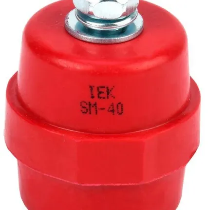 Фото №0 Изолятор SM40 (М8) силовой с болтом ИЭК YIS11-40-12-B