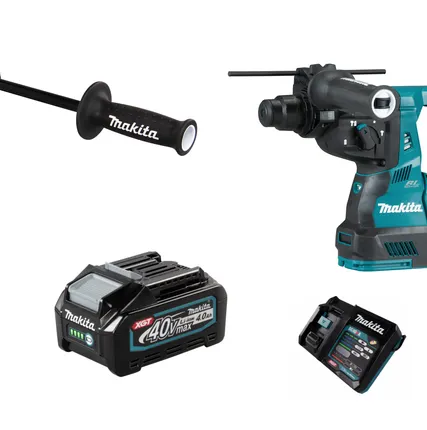 Фото №0 Набор аккумуляторного инструмента Makita Перфоратор HR001GM201+Шуруповерт Makita DF001GZ, XGT