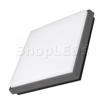 Фото №0 Arlight Светильник LGD-AREA-S240x240-25W Warm3000 (GR, 110 deg, 230V)