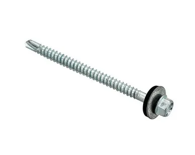 фото Саморез 4,8х70 HARDWEX оцинкованный под насадку для крепления кровельного листа к деревянным конструкциям 00000002034