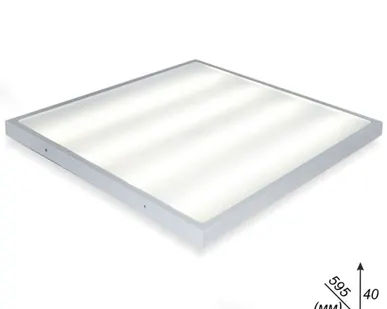фото Светильник светодиодный офисный LUX-FS-RO-51-40-595х595х40-P 51Вт IP40 125 Лм/Вт 6375 Лм