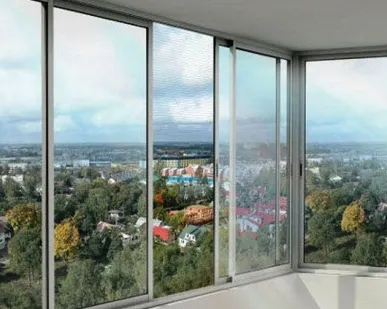 фото Алюминиевые окна стеклопакеты