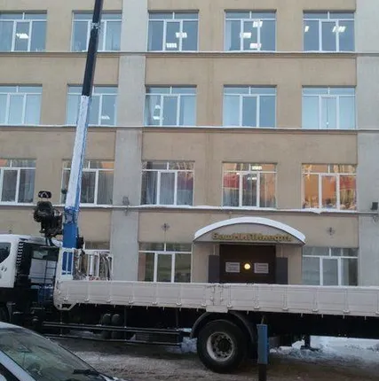 Фото №0 Услуги автовышки рабочая высота 23 метра
