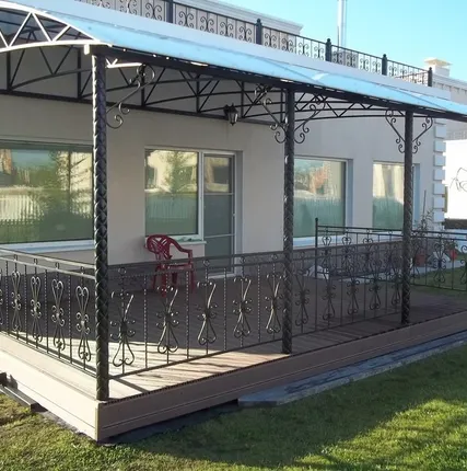 Фото №0 Навес под СПК