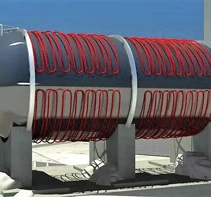 Фото №3 Обогрев труб. Обогрев ёмкостей. Греющий кабель. Обогрев резервуаров.