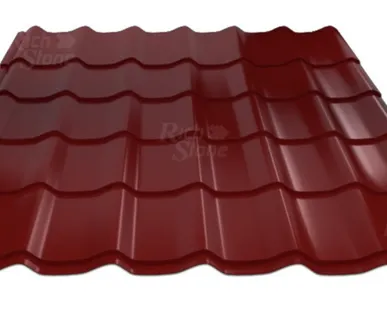 фото Металлочерепица "Монтеррей" 0,37 мм Глянцевый полиэстер