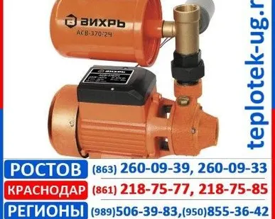 фото Насосы бытовые Вихрь