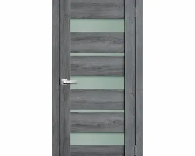 фото Дверь межкомнатная L20 (Lite Doors) стекло матовое, микрофлекс, Дуб стоунвуд 2000х600мм