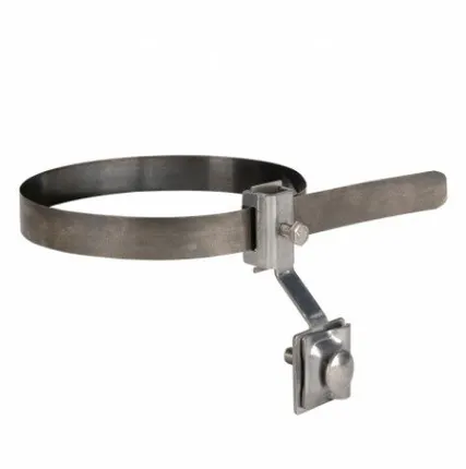 Фото №0 Держатель для труб универсальный D=(0-160) мм CZ, полоса нерж. сталь PROxima