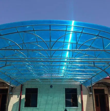 Фото №4 Навес из поликарбоната