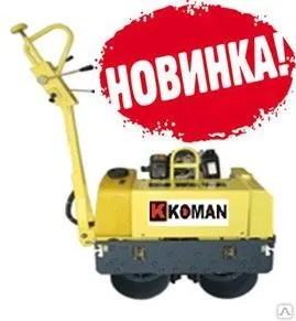 фото Ручной двухвальцовый дорожный каток TDR65A